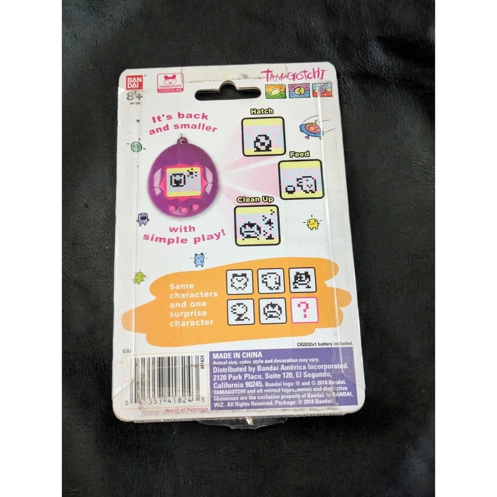 Bandai Tamagotchi 20th Anniversary Series 3 Mini Red Black Virtual Pet 41824